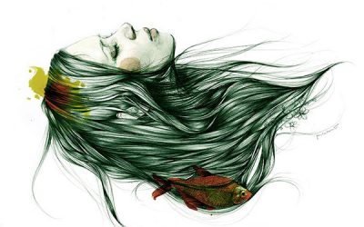 Paula Bonet, sensualidad y palabras en sus ilustraciones.