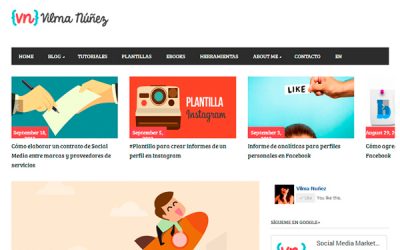 Vilma Núñez, Social Media de referencia